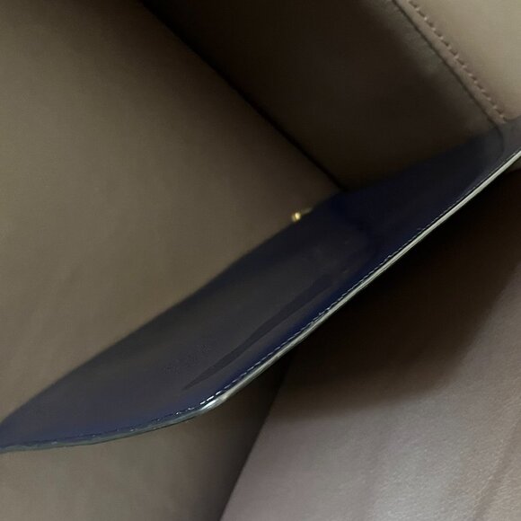 Céline Solo Evening Clutch by Phoebe Philo, in Navy - Picture 4 of 10